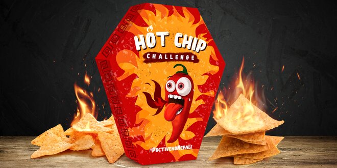 Nejostřejší výzva: extrémně pálivý chilli chips