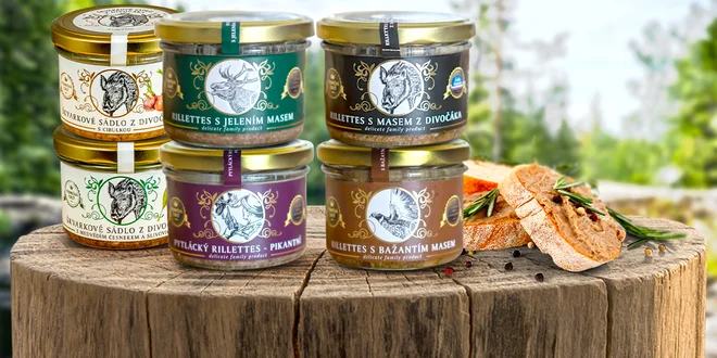 Chuť české zvěřiny: rillettes i škvarkové sádlo