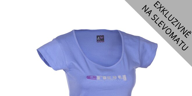 Dámské fialové tričko s logem Envy