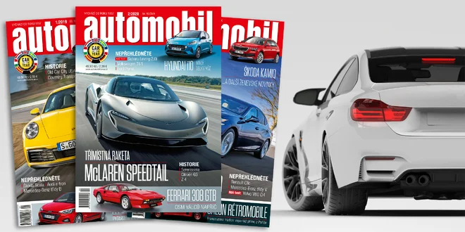 Na plný plyn: Roční předplatné časopisu Automobil