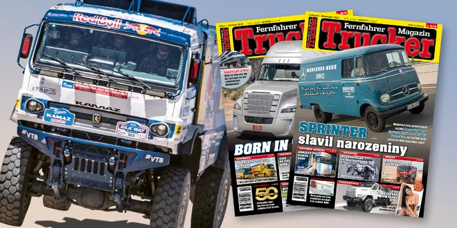 Roční předplatné časopisu Trucker: 12 čísel