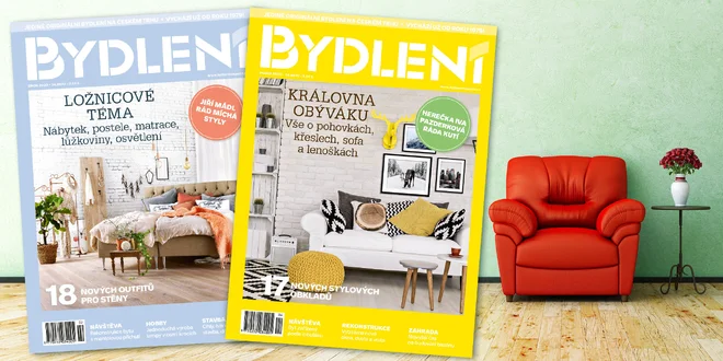 Roční předplatné časopisu Bydlení