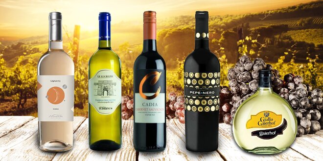 Velký výběr kvalitních italských vín