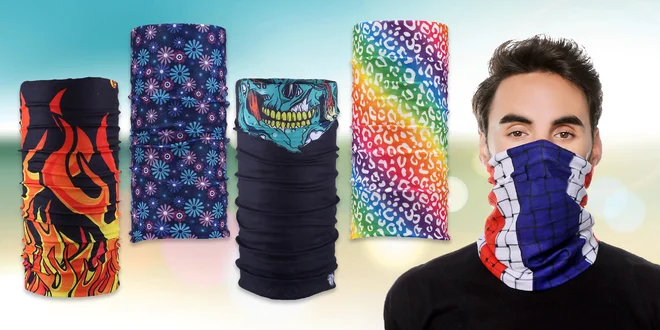 Multifunkční elastický nákrčník: 13 designů