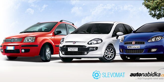 Nový Fiat Punto Evo a další modely za skvělou cenu