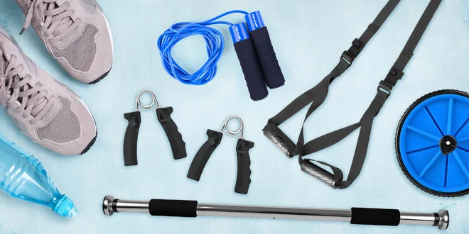 Fitness pomůcky Spokey na domácí cvičení