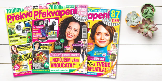 Předplatné týdeníku Překvapení s dárkem