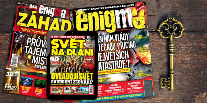 Roční předplatné Enigma a el. verze Svět na dlani