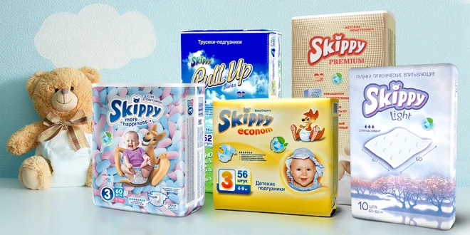 Hygienické potřeby pro děti: plenky i podložky