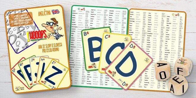 Naučte se anglicky: zábavná a naučná hra ! HOOOPS