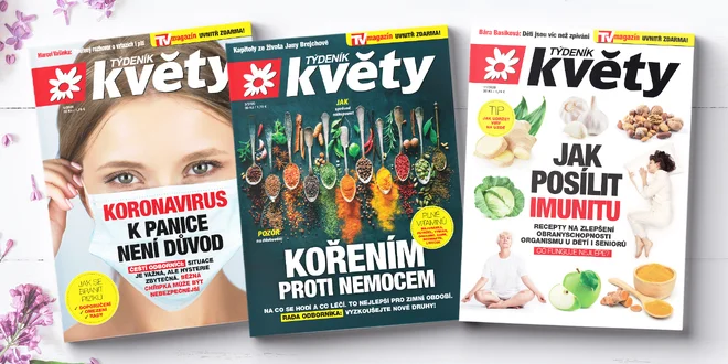 Předplatné Týdeníku Květy s dárkem