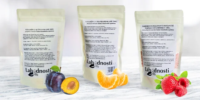 Vitamin C pro podporu imunity: čistý či s ovocem