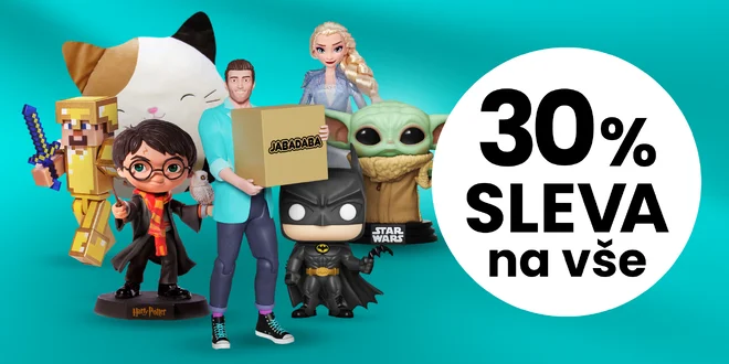 30% sleva do e-shopu s hračkami nejen z Hamleys