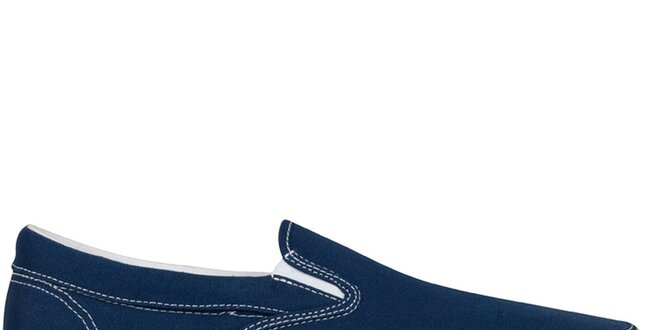 Džínově modré nazouvací zip-on boty Zipz