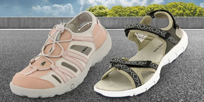 Dámské sandály Alpine Pro: 2 různé modely