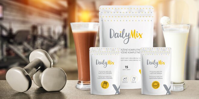 DailyMix: nutričně vyvážené jídlo s proteiny