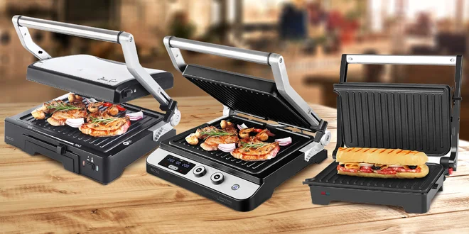ECG kontaktní grily na toasty, maso i panini