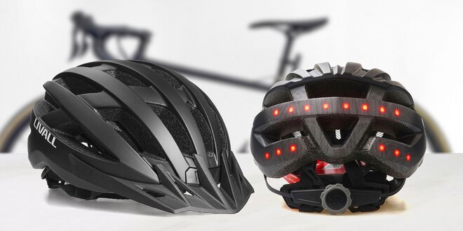 Cyklistická helma Livall s diodami a bluetooth