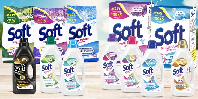 Účinné prací gely a prášky Soft: 12 variant