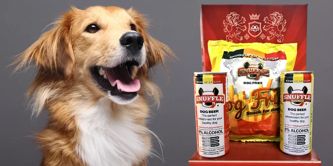Netradiční pamlsky: pivo a hranolky pro pejsky