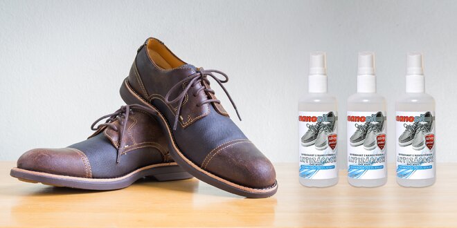 Stop zápachu: sprej do bot s nanostříbrem