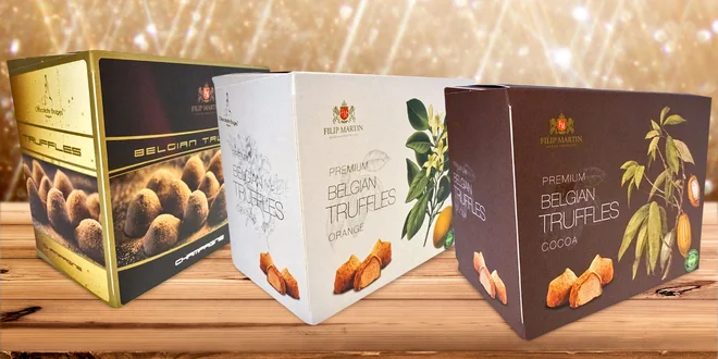 Od belgických mistrů: čokoládové truffles 7 chutí