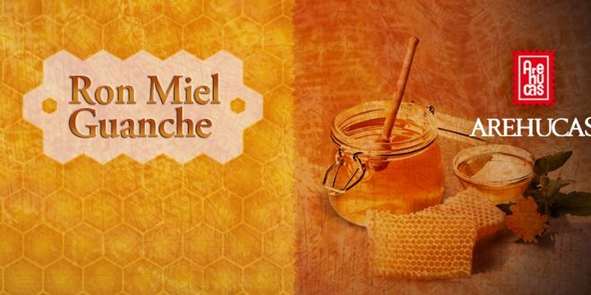 Medový rum Arehucas RON MIEL 1l (20%)