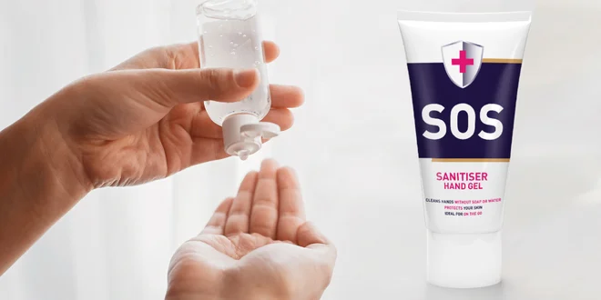 Dezinfekční antibakteriální gel na ruce, 65 ml