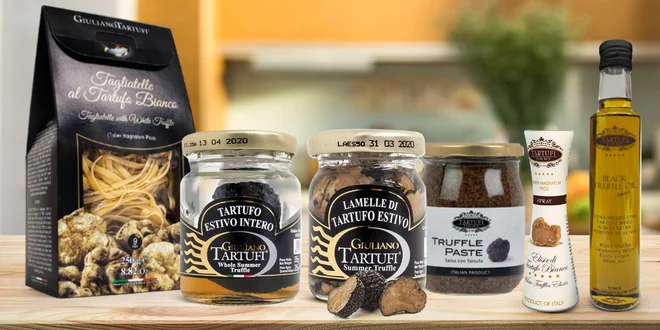 Speciality z pravých lanýžů: máslo, olej i krém
