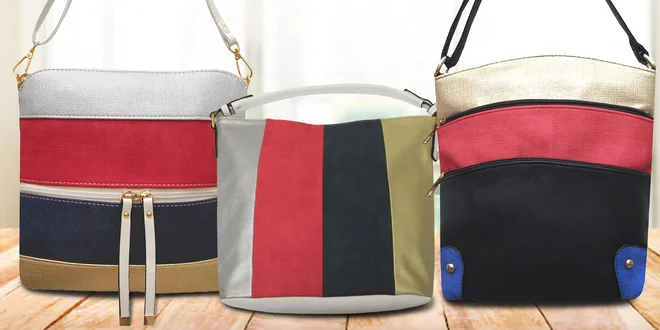 Nádherné dámské crossbody kabelky