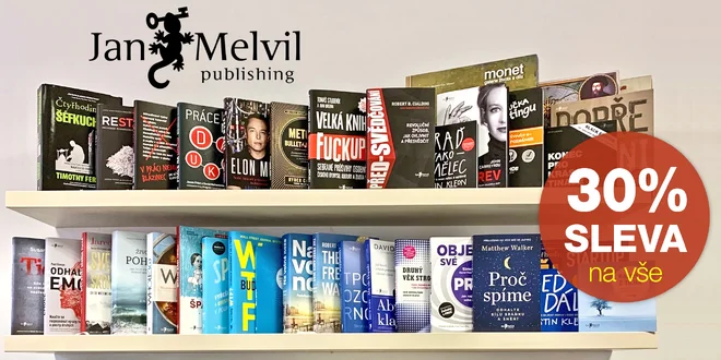 30% sleva na kompletní sortiment e‑shopu Melvil.cz