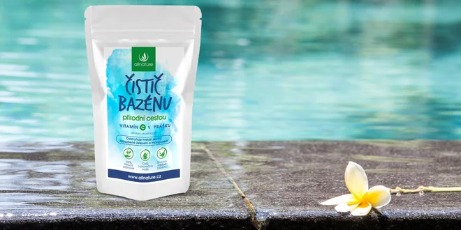 100% přírodní čistič bazénů Allnature