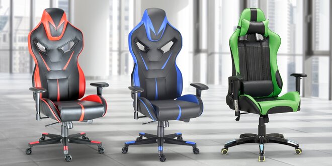 Otočné kancelářské židle s ergonomickým tvarem
