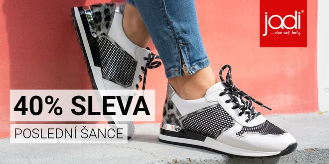 40% sleva do e-shopu JADI.cz: boty Rieker, Geox aj.