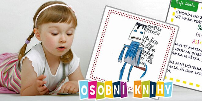 Každé dítě si může nakreslit a napsat vlastní knížku o sobě