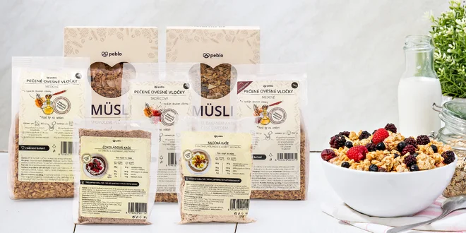 Zdravé snídaně z ČR: vločky, müsli i cereální kaše