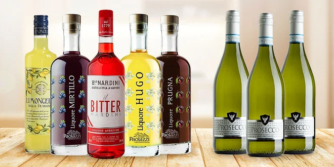 Namíchejte si drink: sety Spritzu a 3 lahví prosecca