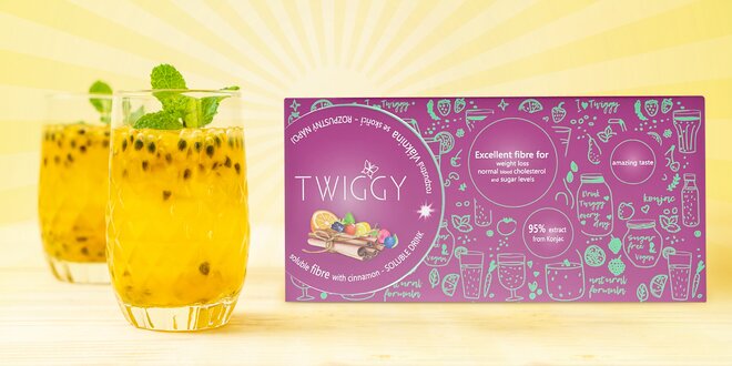Zdravé hubnutí: nápoj Twiggy s vlákninou