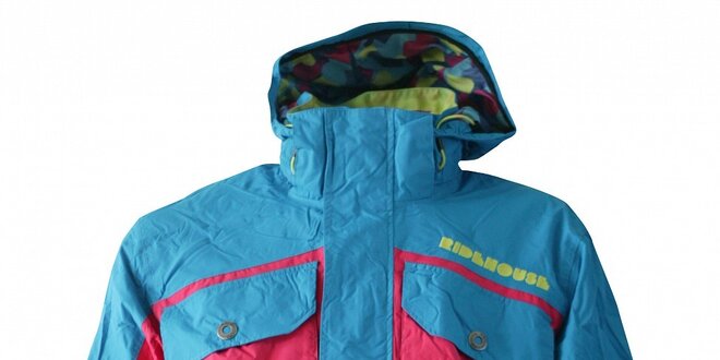 Pánská pestrobarevná zimní bunda Fundango s membránou