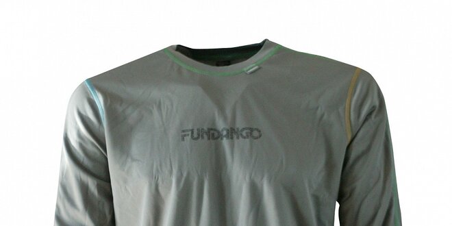 Pánské světle šedé funkční tričko Fundango