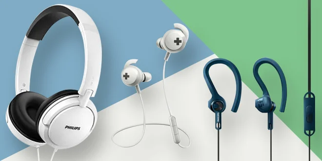 Sluchátka Philips: pecky, na uši i přes hlavu
