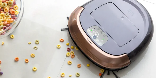 Robotický vysavač Omega s navigačným systémom