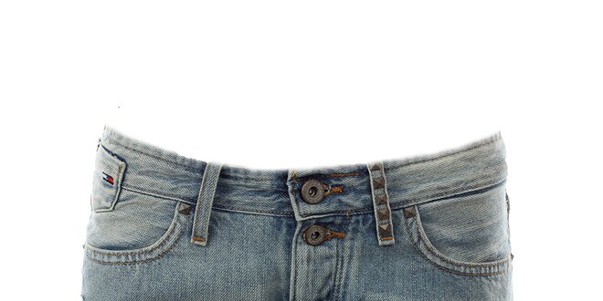 Dámské světlé džínové šortky Tommy Hilfiger