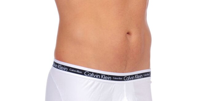 Pánské bílé boxerky Calvin Klein