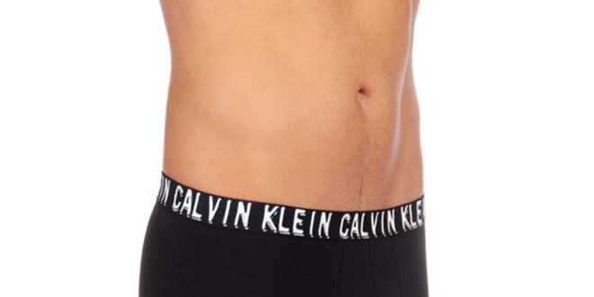 Pánské černé přiléhavé boxerky Calvin Klein Underwear