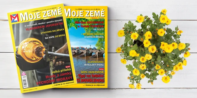 Roční předplatné časopisu Moje země s bonusem