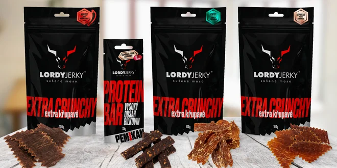Tyčinky a jerky: krutí, vepřové i hovězí svíčková
