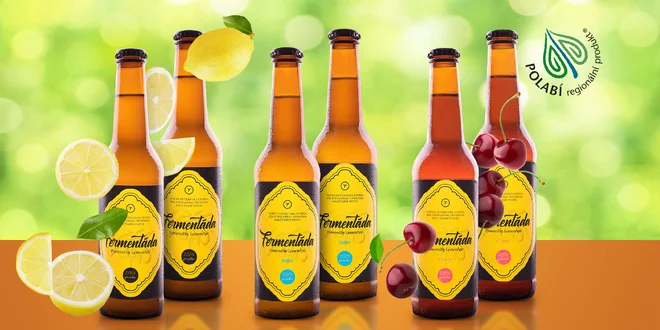 Balení čtyř 100% přírodních fermentád ve 4 příchutích