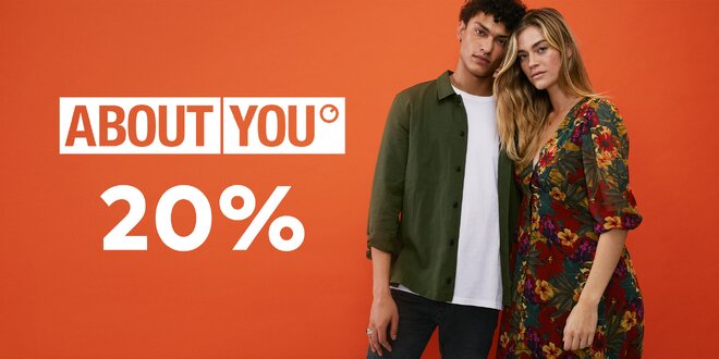 20% sleva do módního e-shopu About You + doprava