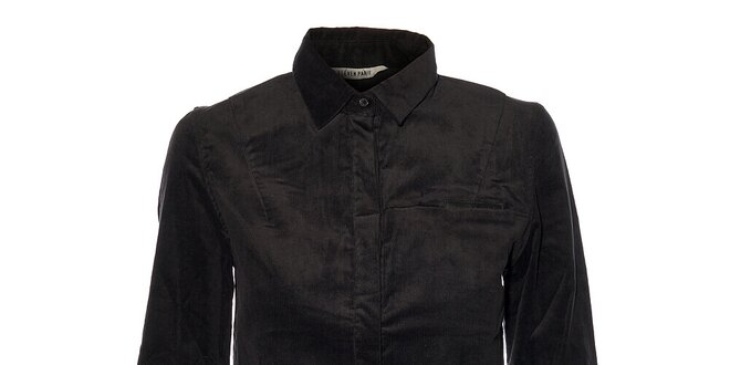 Dámská černá manšestrová košile Eleven Paris